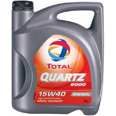TOTAL QUARTZ 5000 DIESEL 15W40 5L