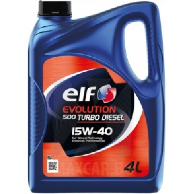 ELF EVOLUTION 500 DIESEL 15W40 4L