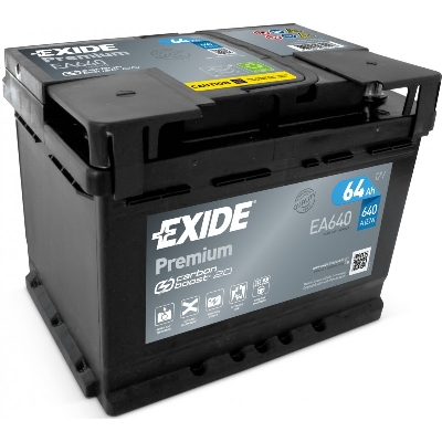 EXIDE PREMIUM 64AH 640A R+
